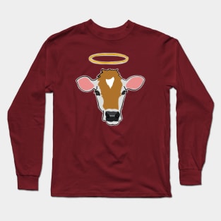 Holy Cow with Halo Long Sleeve T-Shirt